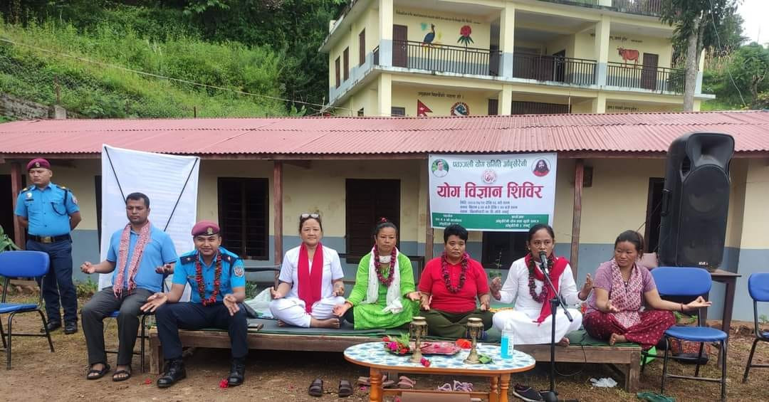 छिम्केश्वरी मावि भागेमा ५ दिने योग विज्ञान शिविर आजबाट सुरु
