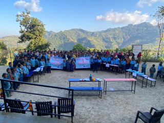 विश्व शौचालय दिवसमा मायाटारको विद्यालयमा हाजिरिजवाफ प्रतियोगिता