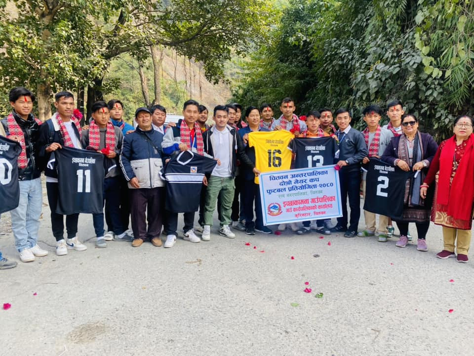 रत्ननगरमा जारी पालिकास्तरीय फुटबल प्रतियोगितामा टिम इच्छाकामना पराजित