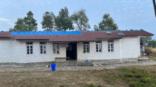 चण्डिभञ्ज्याङ स्वास्थ्यचौकी जाने बाटो अप्ठ्यारो हुँदा स्वस्थ व्यक्ति पुग्न पनि मुस्किल, बिरामी लैजान झन् सकस