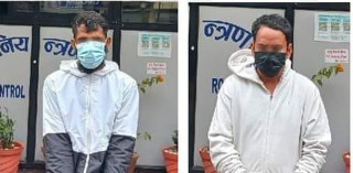 आँबुखैरेनीको पुलजीपबाट लागुऔषध ब्राउनसुगर सहित दुई जना पक्राउ