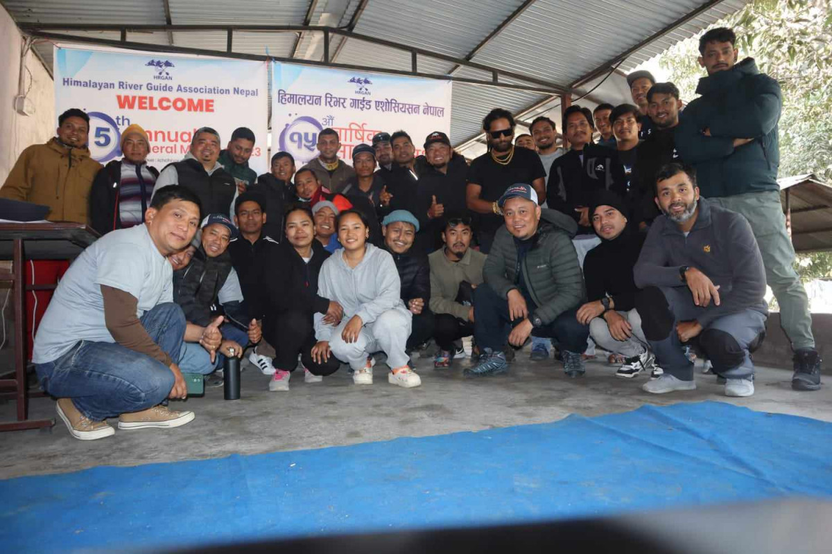 विभिन्न माग राख्दै हिमालयन रिभरगाइड एसोसियनको १५ औँ साधारणसभा सम्पन्न
