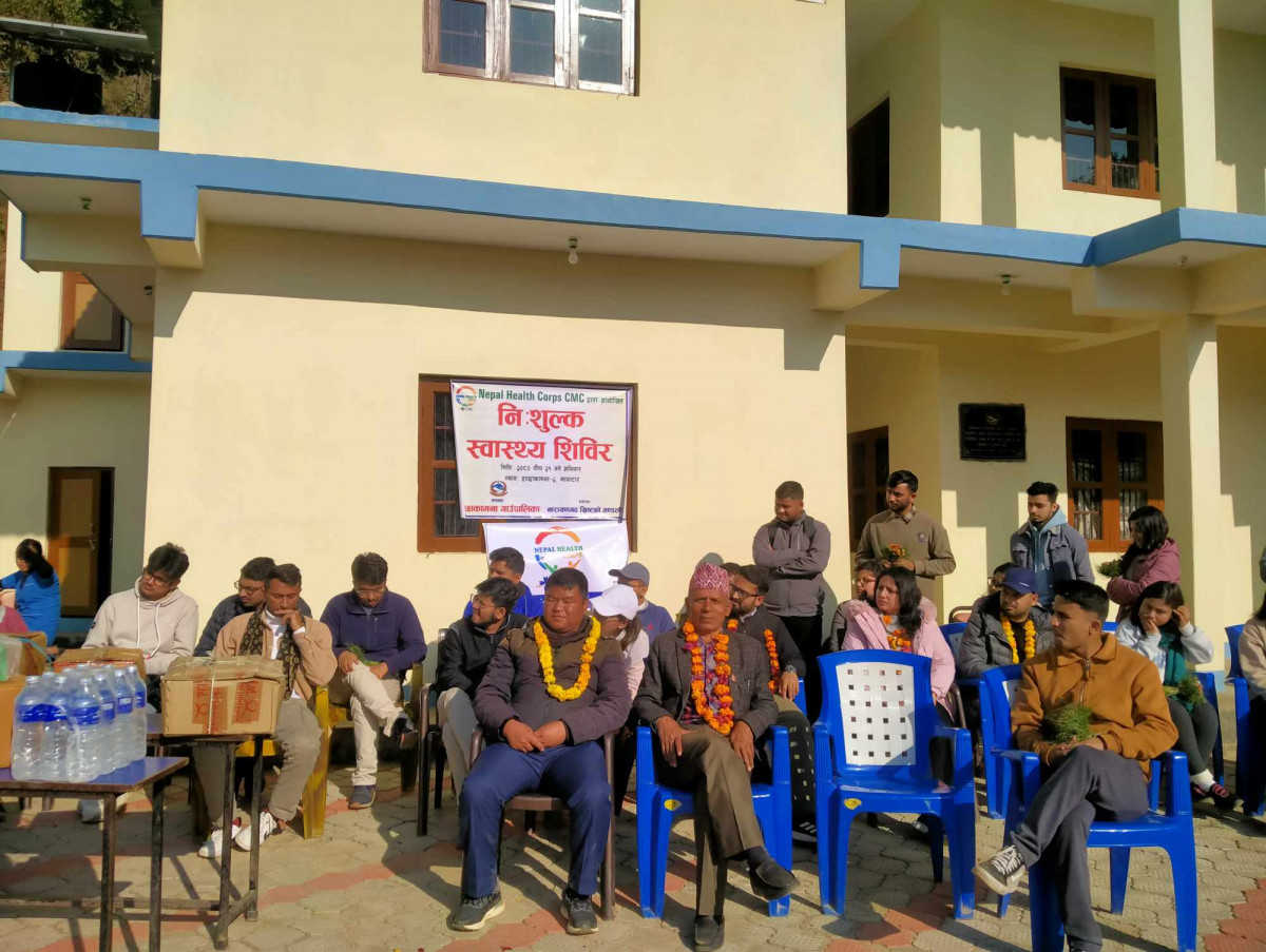 इच्छाकामनाको मायाटारमा निःशुल्क स्वास्थ्य शिविर, २९३ जना लाभान्वित