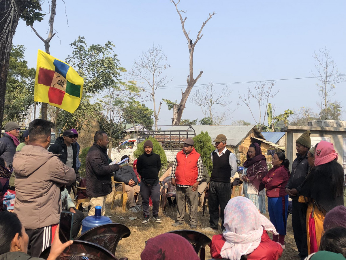 तमू प्ये ल्हु संघ चितवनद्वारा भरतपुरको उजेलीनगरमा नयाँ इकाई समिति गठन, अध्यक्षमा नवराज गुरुङ