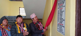 राआवि पैरेनीको नयाँ भवन निर्माण सम्पन्न, इच्छाकामना अध्यक्ष गुरुङद्वारा उद्घाटन