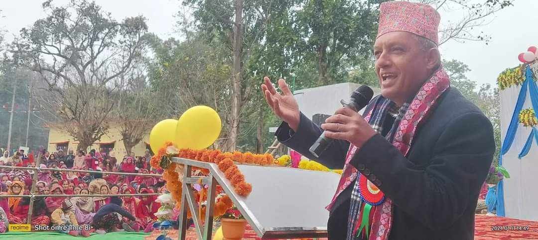 रास्वपातिर लक्षित गर्दै कांग्रेस नेता भट्टराई भन्छन् ‘आफूले खाएको अमृत, अरुको भ्रष्टाचार हुँदैन’