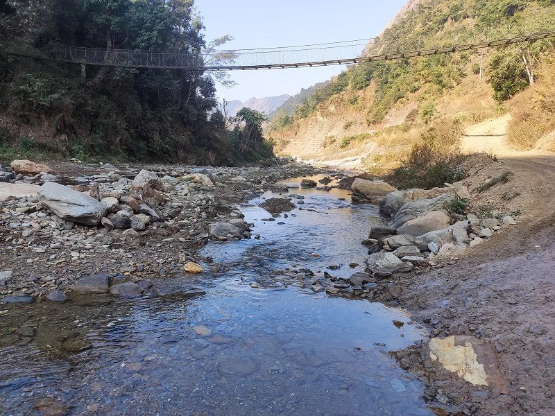 इच्छाकामनाको रिग्दीखोलामा पाईने असला माछा संकटमा