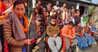 सोमरी सामुदायिक वन खेतबारीको अध्यक्षमा पूनः मनिराज गुरुङ चयन