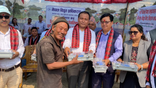 इच्छाकामना गाउँपालिका अब पूर्ण विद्युतीकरण पालिका, कुलमान घिसिङले गरे घोषणा