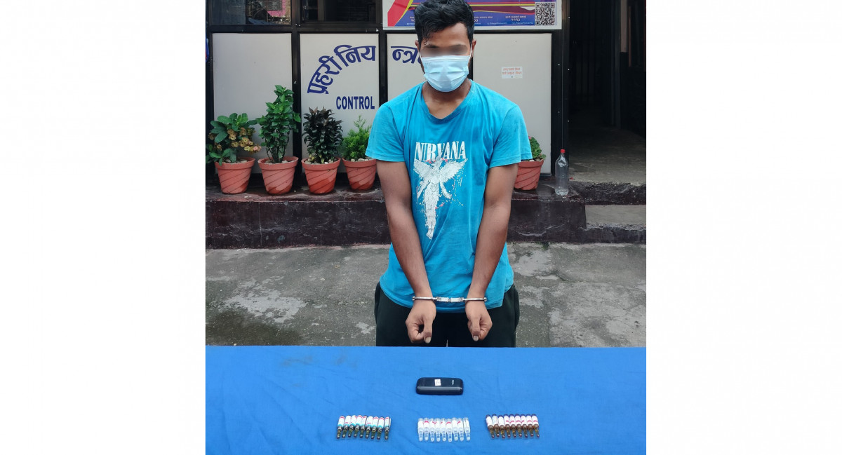 आँबुखैरेनीको बेनिटारबाट अवैध लागुऔषध सहित पोखराका अनिल परियार पक्राउ