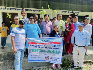 इच्छाकामनामा वृक्षारोपण तथा चिउरीको  बेर्ना वितरण गरि मनाईयो वृक्षारोपण दिवस र मदन भण्डारीको ७३ औं जन्म जयन्ती
