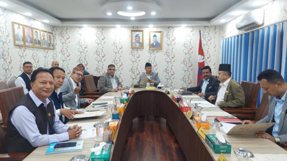 बागमती प्रदेशको १४ औं अधिवेशन अन्त्यका लागी सिफारिस