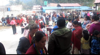 आँबुखैरेनीमा चलचित्र “जिउनी” को ३ शो सम्पन्न, “जिउनी”लाई ४ सय भन्दा बढी दर्शकको मायाँ