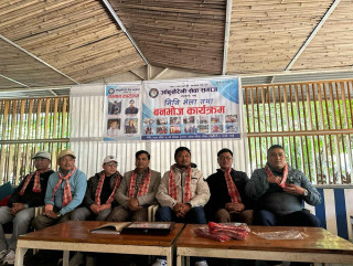 आँबुखैरेनी सेवा समाजको अध्यक्षमा पुनः मनोज कुमार श्रेष्ठ चयन