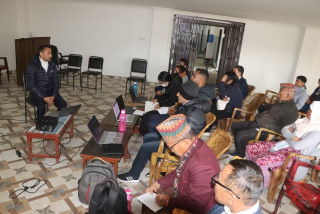 देवघाटका जनप्रतिनिधि र कर्मचारीलाई अनलाइन नागरिकता सिफारिस सम्बन्धि अभिमुखीकरण