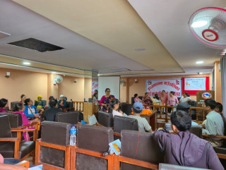 इच्छाकामनामा सयपत्री फूल खेतीसम्बन्धी कृषकस्तरीय तालिम सम्पन्न