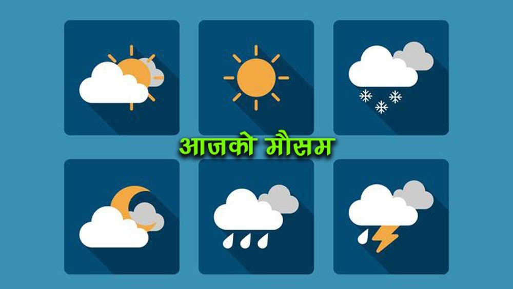 आज कस्तो रहला देशभरको मौसम ?