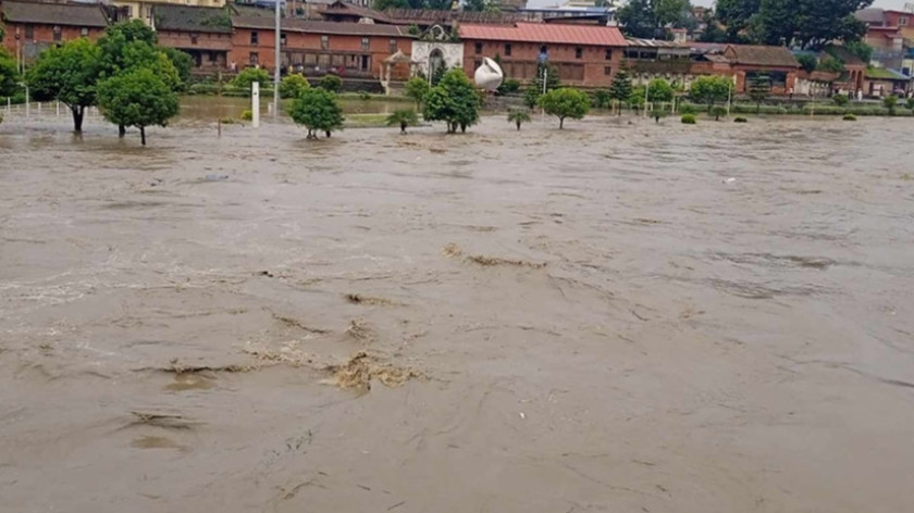 बाग्मतीमा जलसतह बढ्योः सतर्कता अपनाउन आग्रह