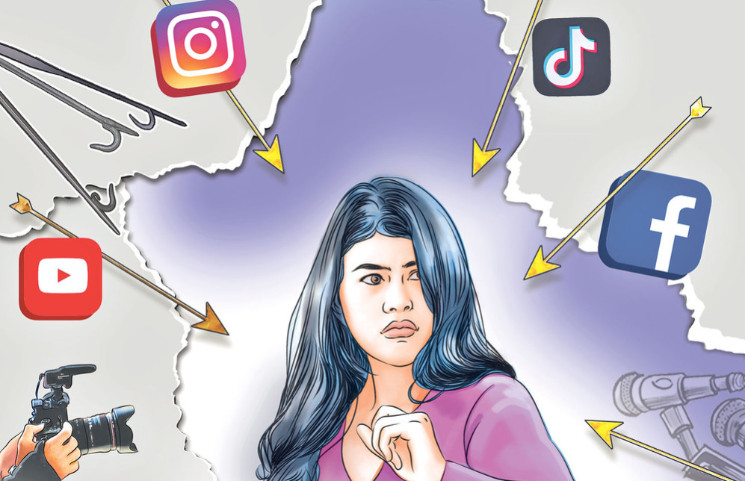 डिजिटल हिंसाको शिकार बन्दै महिला
