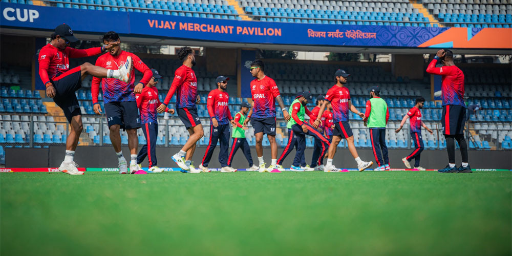 आज नेपाल वेस्ट इन्डिजविरुद्ध खेल्दै