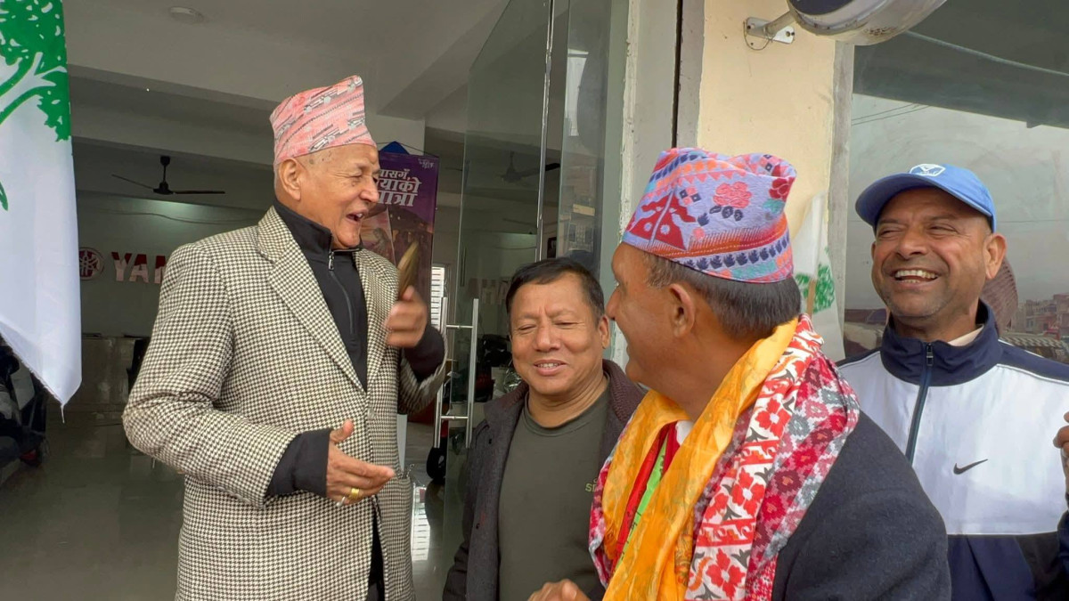दमौलीमा गोविन्द भट्टराईको घरदैलो अभियान तीव्र