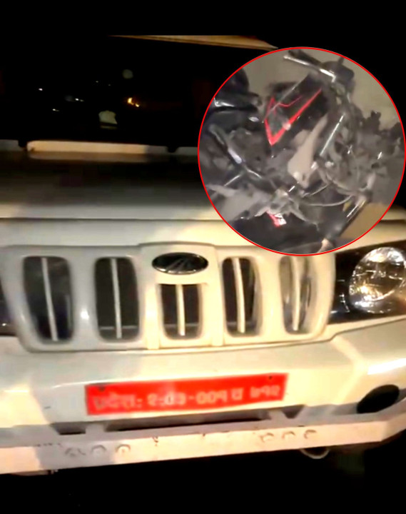 चितवनको गड्यौलीमा बोलेरोले मोटरसाइकललाई ठंक्कर दियो, एकजनाको मृत्यु