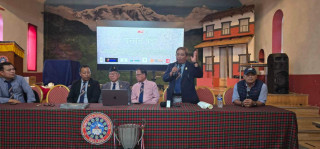नेपाली चलचित्र ‘पेन्सन पट्टा’ को पत्रकार सम्मेलन सम्पन्न