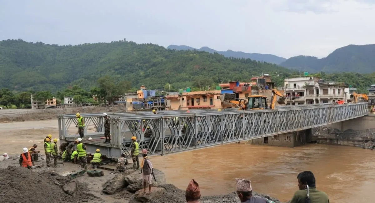 देवीघाटमा बेलिब्रिज आजदेखि सञ्चालनमा आउने