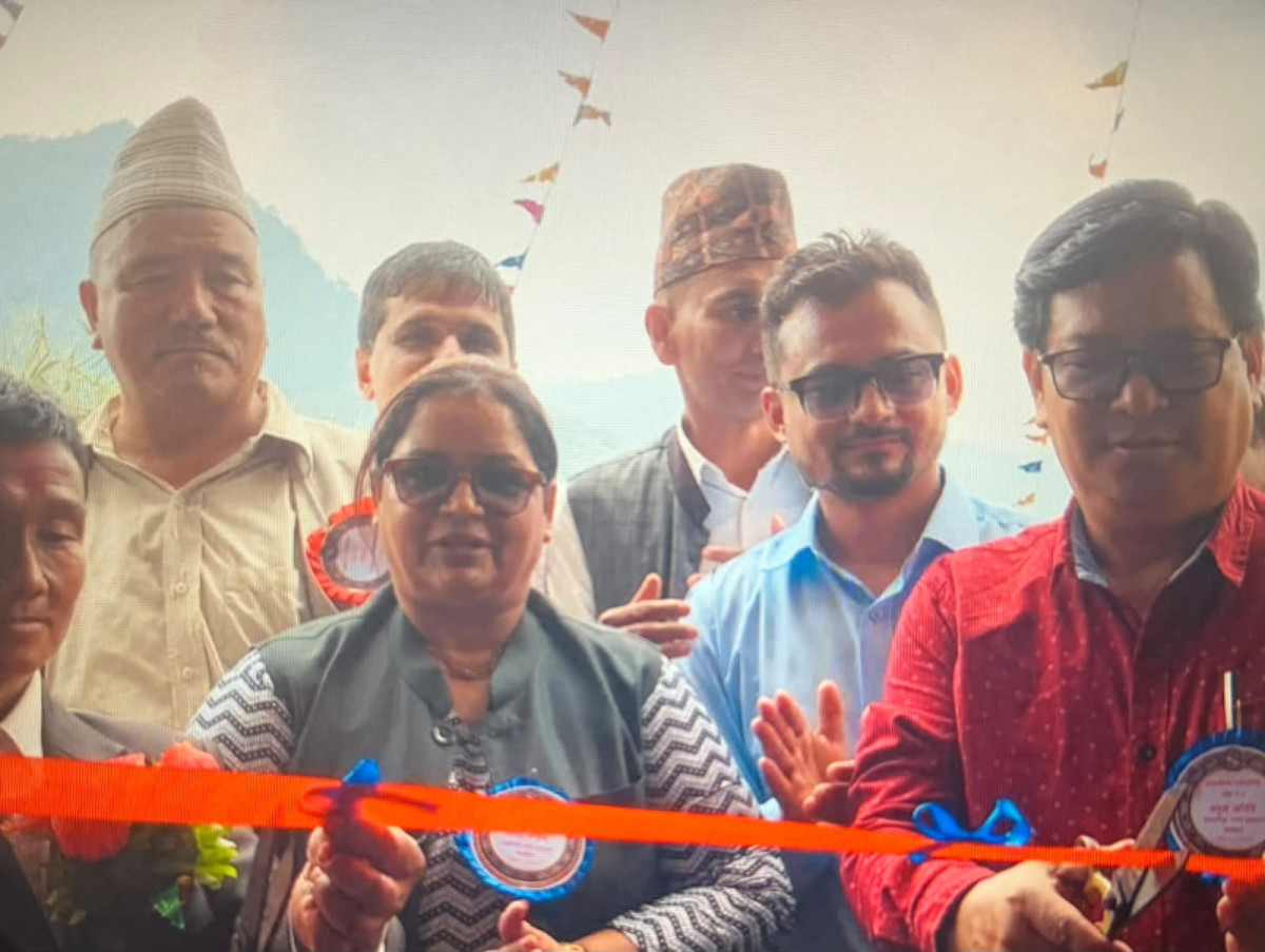 इच्छाकामना–२ को नवनिर्मित वडा कार्यालय भवन उद्घाटन