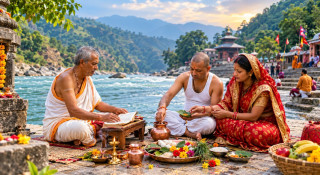 देवघाटको वेणी संगममा सोह्र श्राद्ध गराउने पण्डितको बदमासी,जबर्जस्ती रकम माग्ने गरेको आरोप