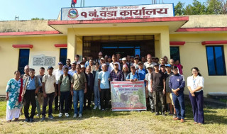 आँबुखैरेनीका ४६ हल गोरुपालक कृषकलाई ३ लाख २२ हजार अनुदान